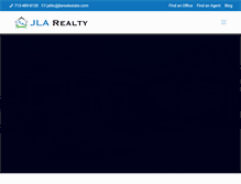 Tablet Screenshot of jlarealestate.com